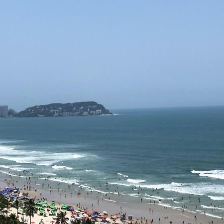 Pe Na Areia - Sol E Mar Enseada Apartment Guarujá Exterior foto