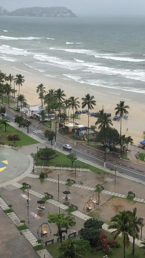 Pe Na Areia - Sol E Mar Enseada Apartment Guarujá Exterior foto